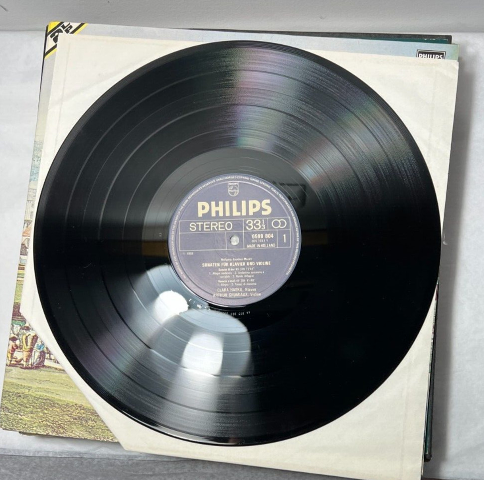 Mozart Sonatas Piano & Violin Clara Haskil Arthur Grumiaux - Philips 6599 804 - Image 3