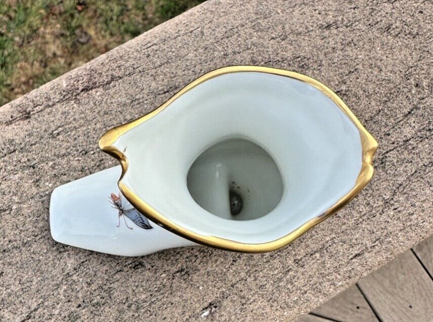 Limoges France Boot Hand Painted W/Gold Trim  - Image 6