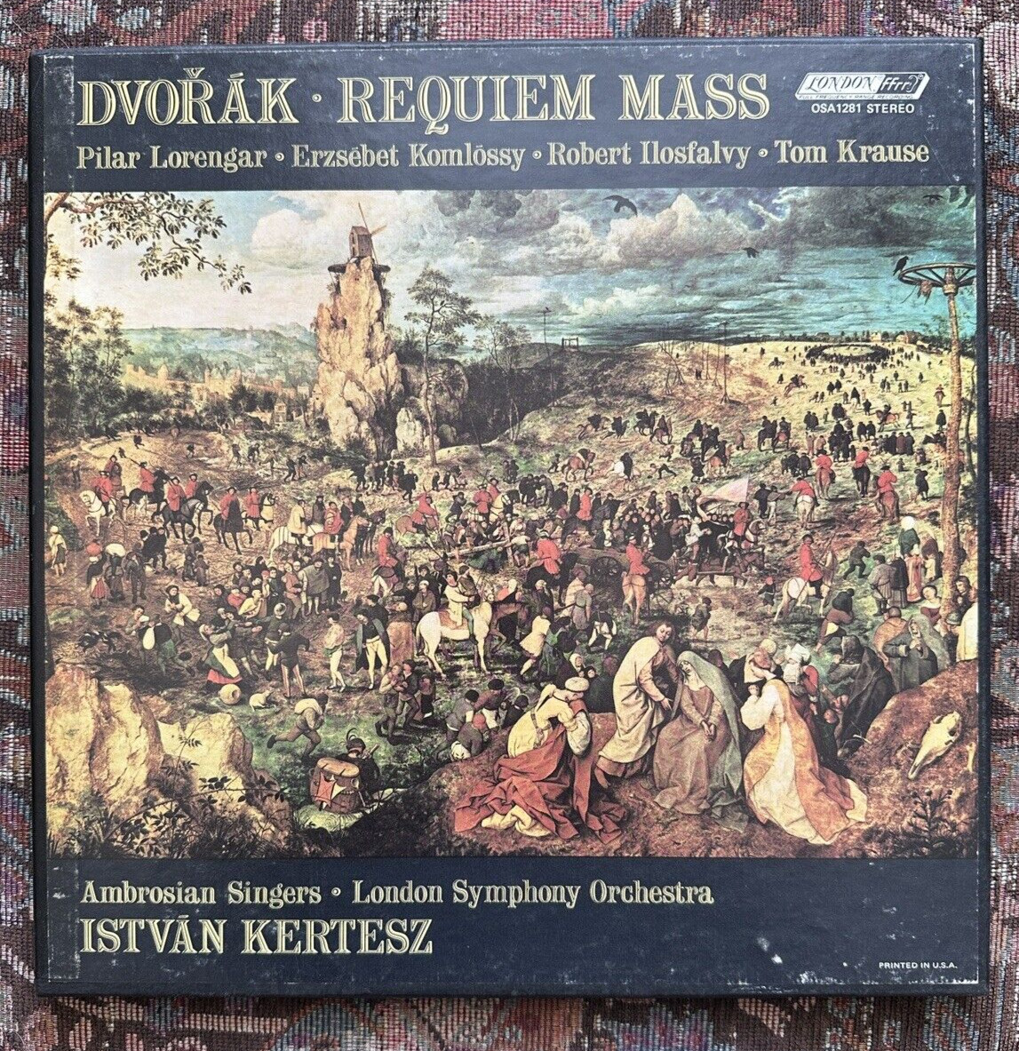Dvorak Requiem Lorengar Kertesz DECCA 6.48093 / London OSA 1281 - Image 1
