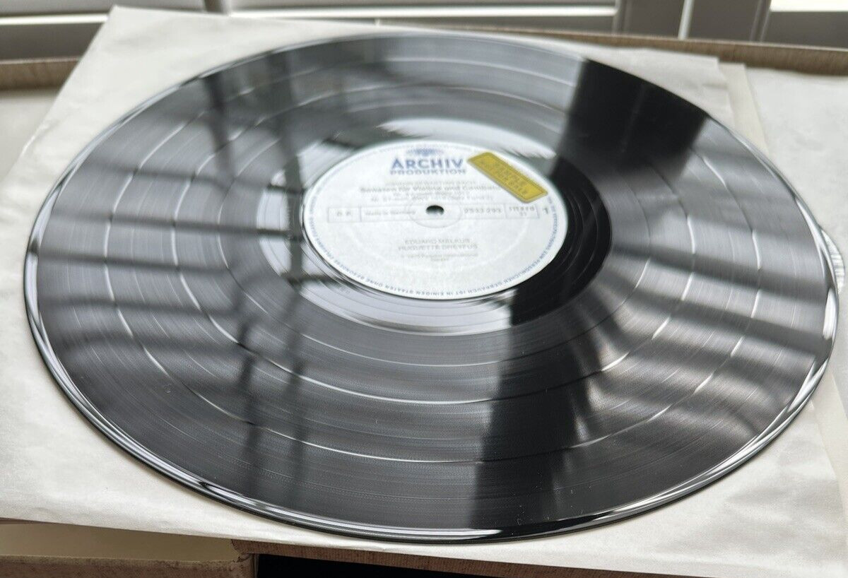 Eduard Melkus / H. Dreyfus - Bach Sonatas for Violin & Hpschd Archiv 2708 032