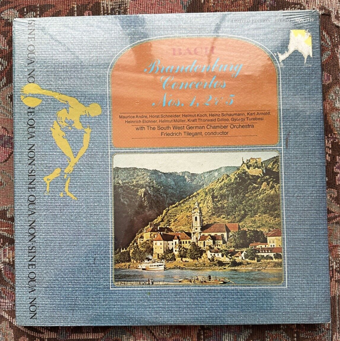 SEALED: BACH: Brandenburg Concertos No. 1, 2 & 5 - Friedrich Tilegant - SQN 7710