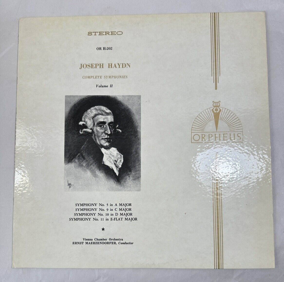 Haydn Symphonies No 5, No 9, No 10, No 11 - Maerzendorfer - OR H-202 - MHS - Image 1