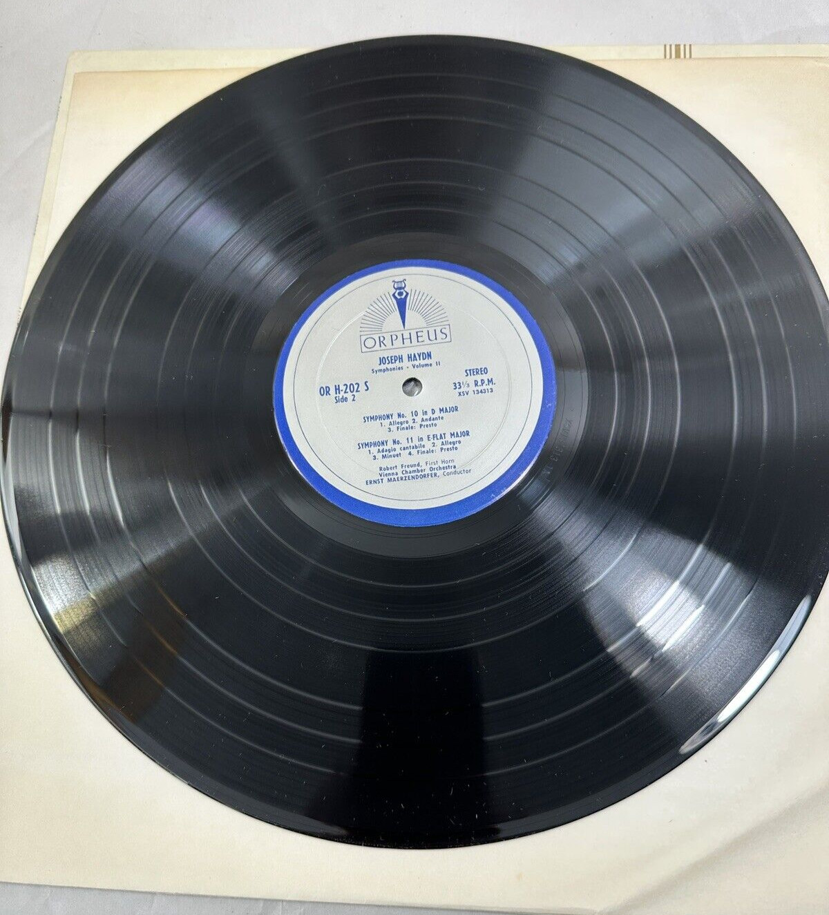 Haydn Symphonies No 5, No 9, No 10, No 11 - Maerzendorfer - OR H-202 - MHS - Image 2