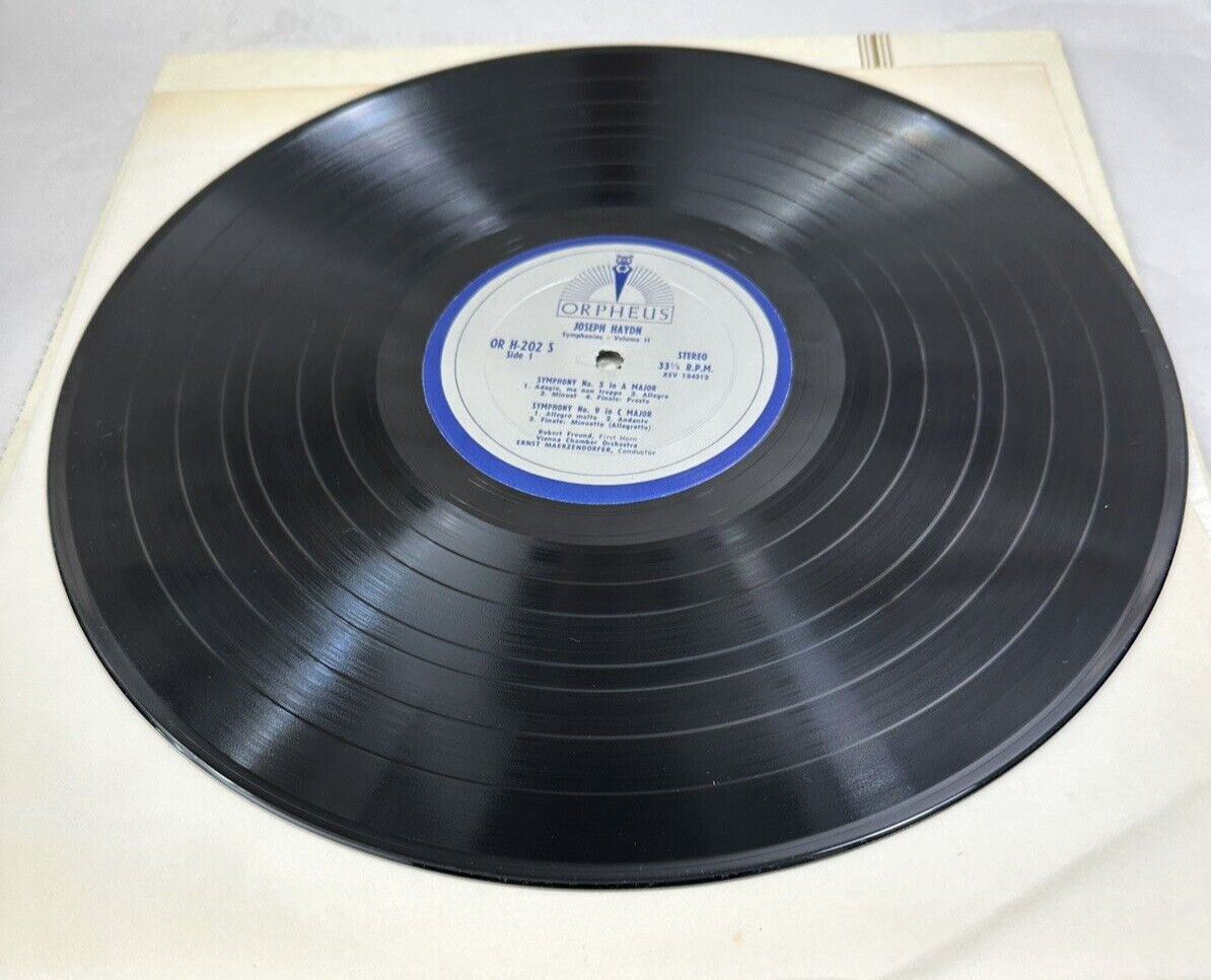 Haydn Symphonies No 5, No 9, No 10, No 11 - Maerzendorfer - OR H-202 - MHS - Image 4