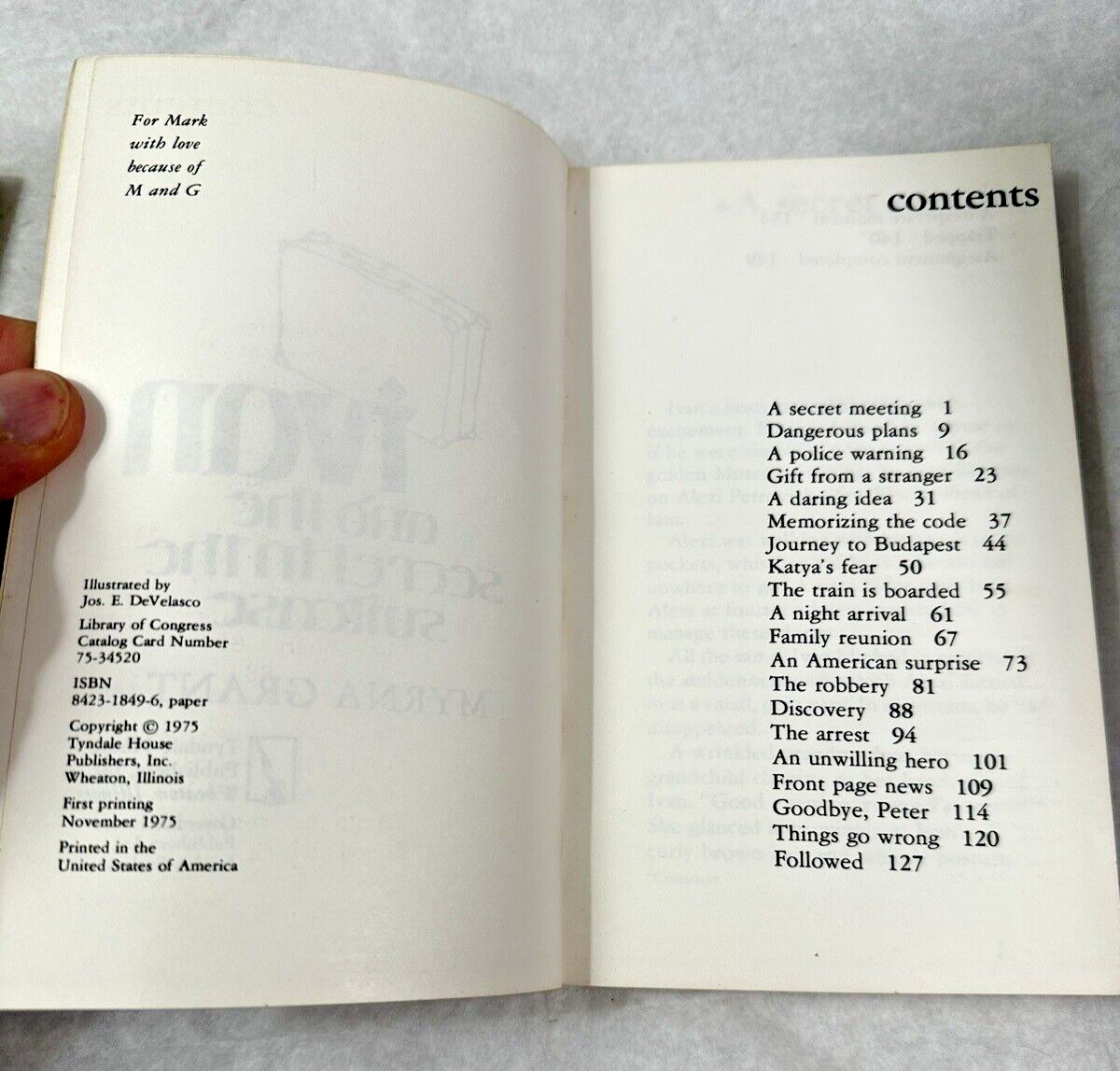 Ivan: The Hidden Bible / The Secret In The Suitcase - Myrna Grant - 1st Editions - Image 8