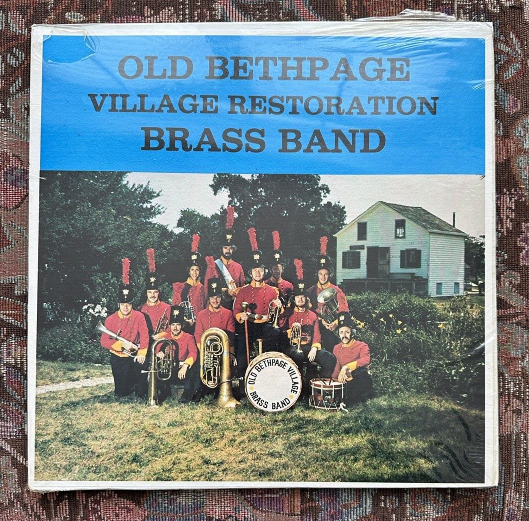 SEALED: Old Bethpage Village Restoration Brass Band, Silver Crest Custom OBV-1