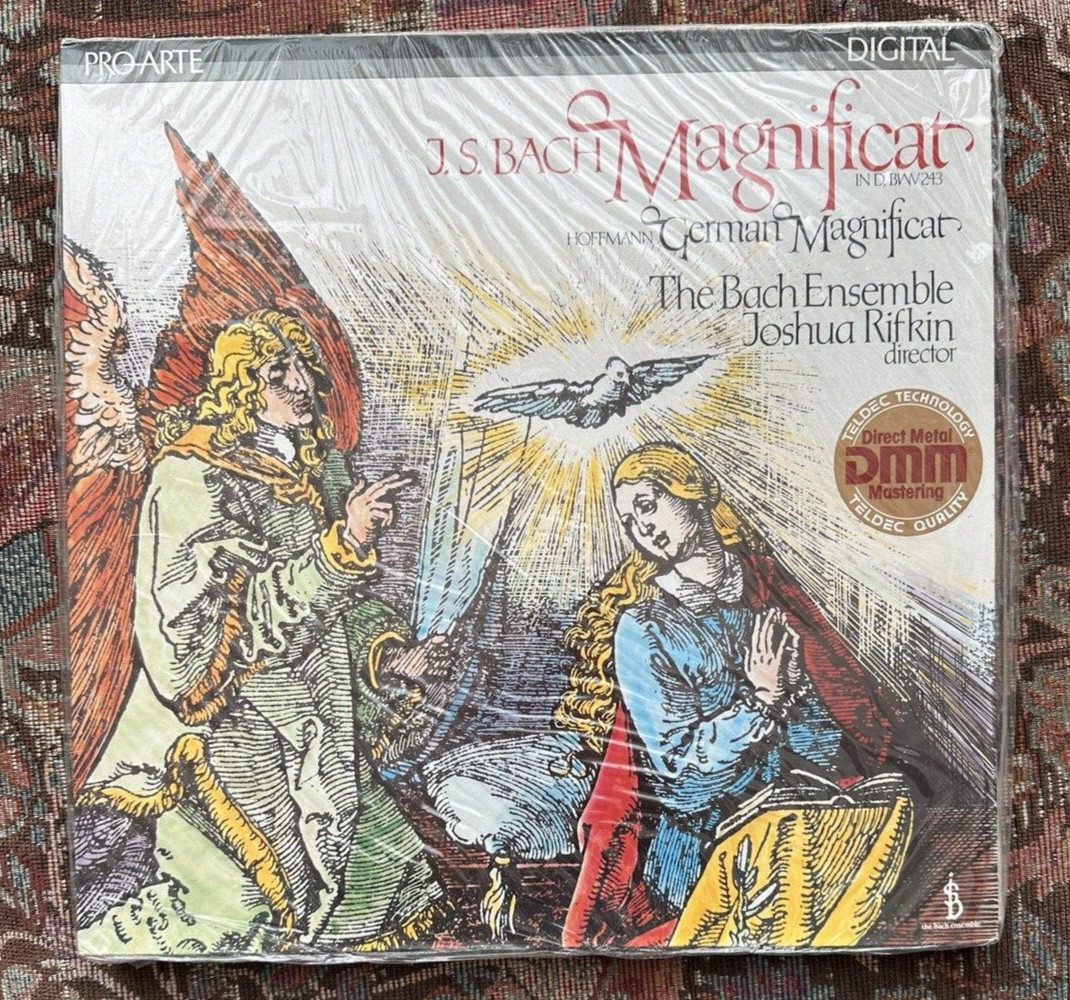 SEALED:  Bach Magnificat - Joshua Rifkin, The Bach Ensemble - Pro Arte PAD 185