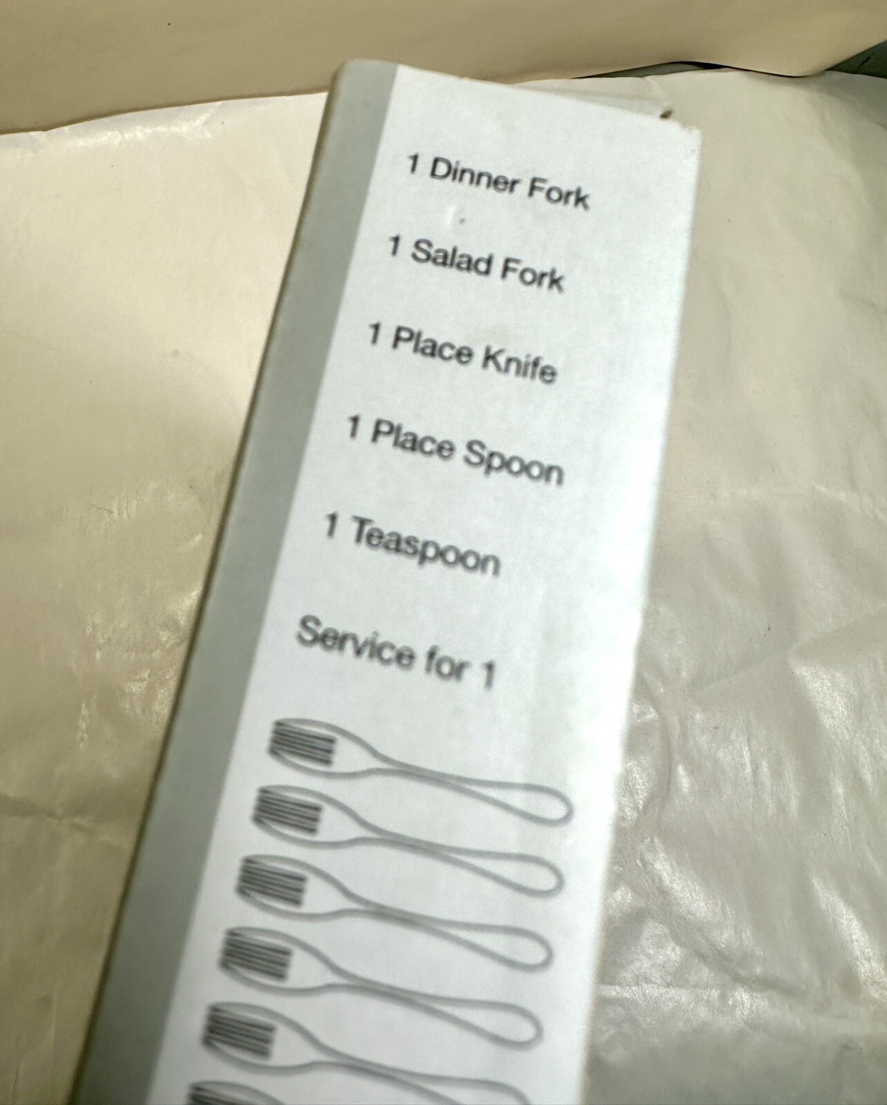 Knork Flatware 5-Piece Place Setting Matte Black Titanium Finish Brand New Set - Image 2