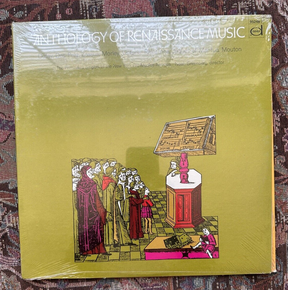 SEALED: Anthology of Renaissance Music - Dover 95248-7 - Noah Greenberg