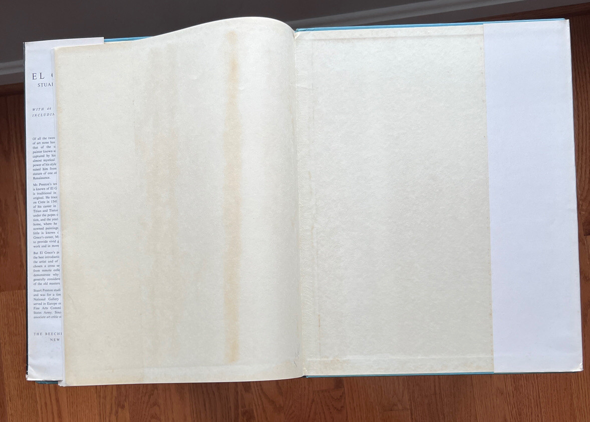 El Greco Stuart Preston - First Edition - The Beechhurst Press 1950 - HC/DJ - Image 6