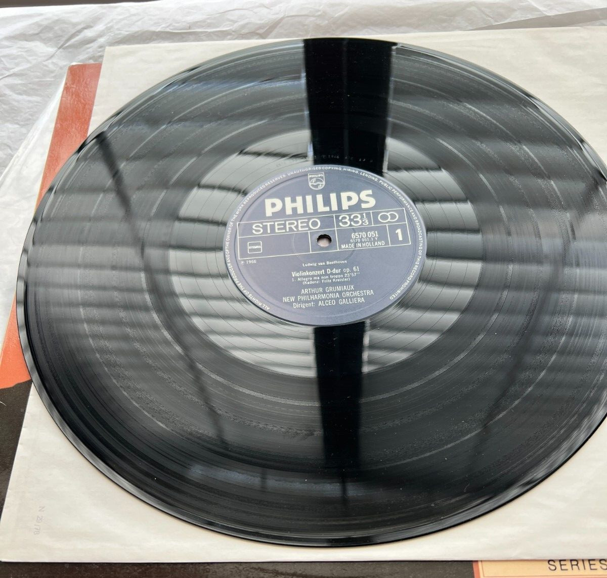 Beethoven Violin Concerto - Arthur Grumiaux - Philips 6570 051 - Image 3