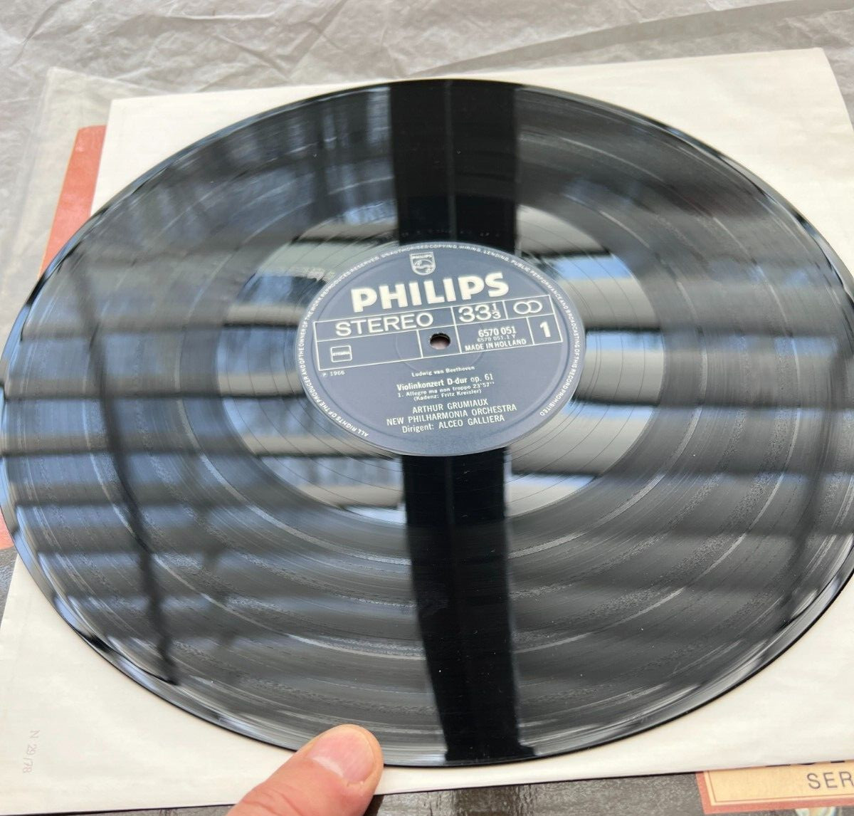 Beethoven Violin Concerto - Arthur Grumiaux - Philips 6570 051 - Image 4