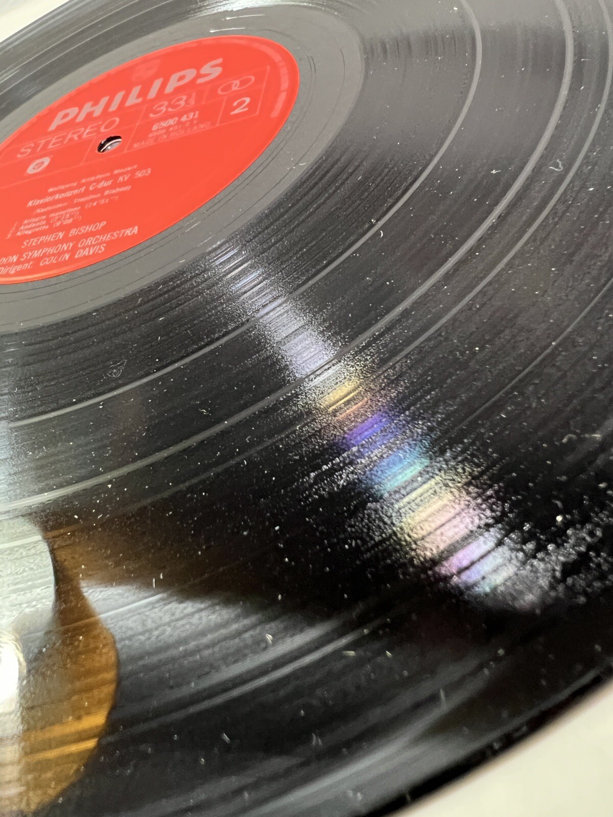 Mozart: Piano Concerti KV 467 and 503 - Stephen Bishop - Philips 6500 431 - Image 5