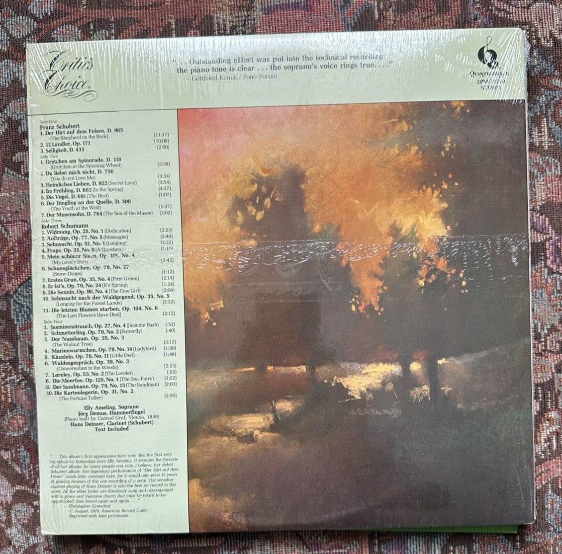 SEALED: The Artistry of Elly Ameling - Quintessence – 2PMC-2710 - Image 1