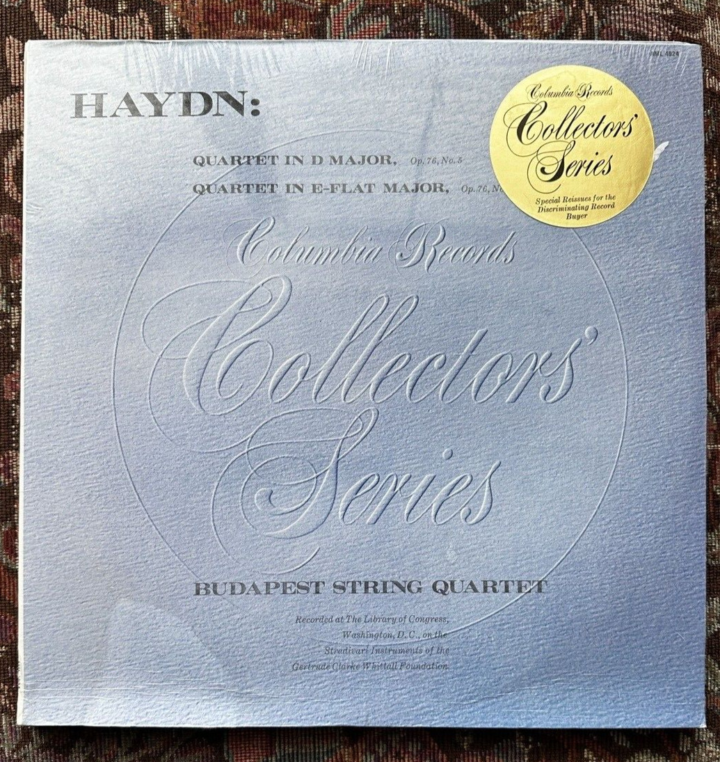 SEALED: Haydn  - Two Quartets - Budapest String Quartet Columbia AML 4923