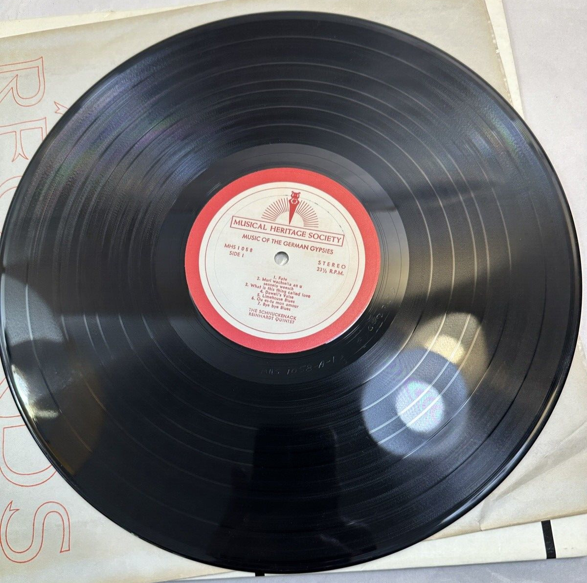 SCHNUCKENACK REINHARDT QUINTET Music Of The German Gypsies MHS 1058 - Image 2