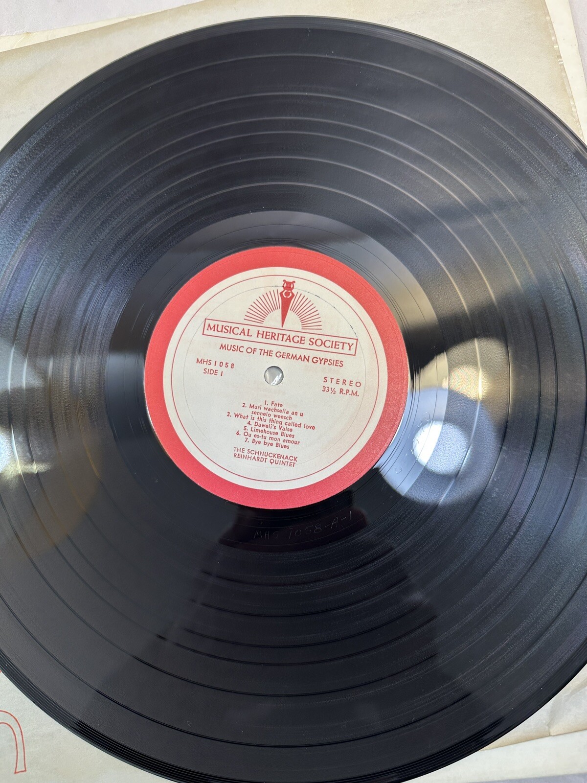 SCHNUCKENACK REINHARDT QUINTET Music Of The German Gypsies MHS 1058 - Image 4