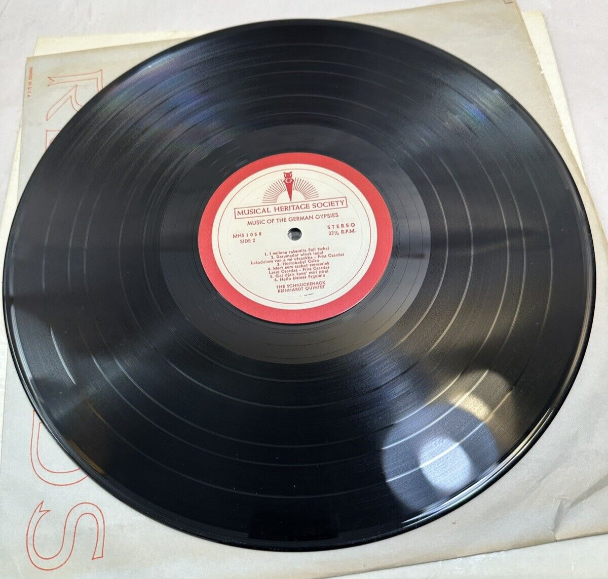 SCHNUCKENACK REINHARDT QUINTET Music Of The German Gypsies MHS 1058