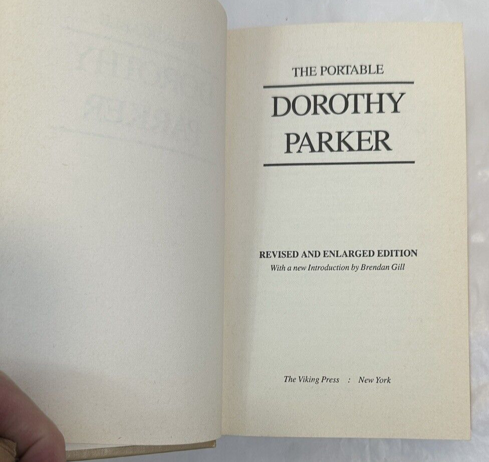 The Portable Dorothy Parker - Revised and Enlarged - Viking Press 1973 - HC/DJ - Image 3