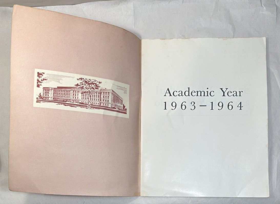 1963-1964 National War College/ Industrial College Of the Armed Forces Catalog - Image 1