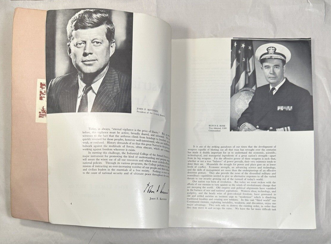 1963-1964 National War College/ Industrial College Of the Armed Forces Catalog - Image 5