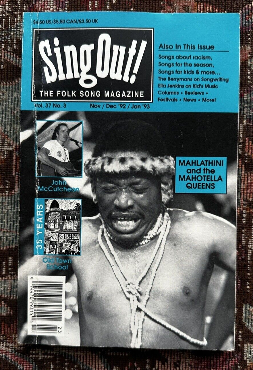 Sing Out! Folk Magazine - Vol. 37 No. 3 - Mahlathini and the Mahotella Queens