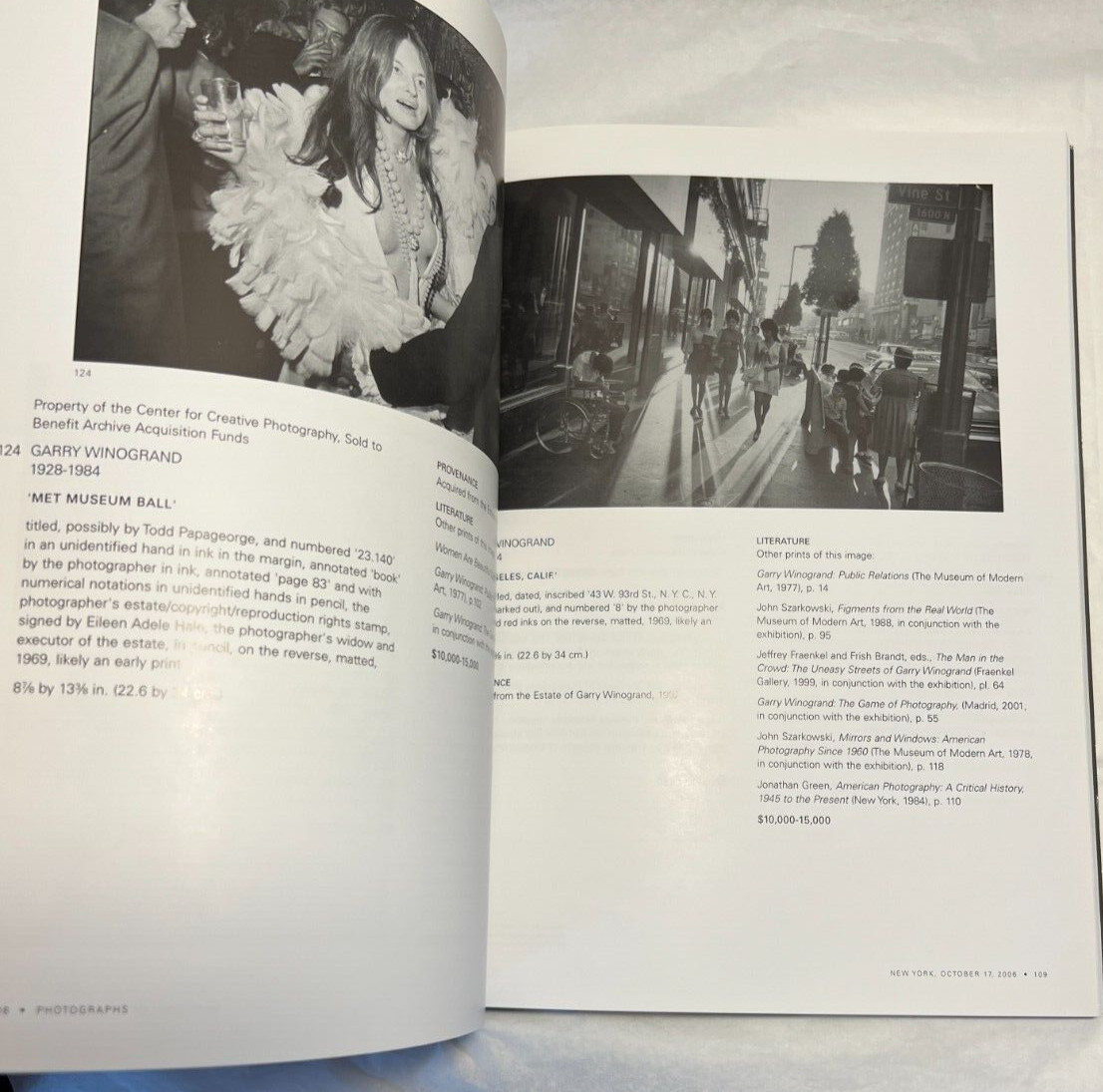 SOTHEBY'S PHOTOGRAPHS NEW YORK OCTOBER 17, 2006 - Image 3