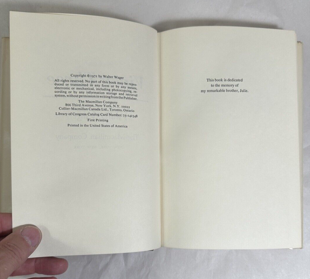 Walter Wager / Viper Three - 1st Edition 1971 - Image 3