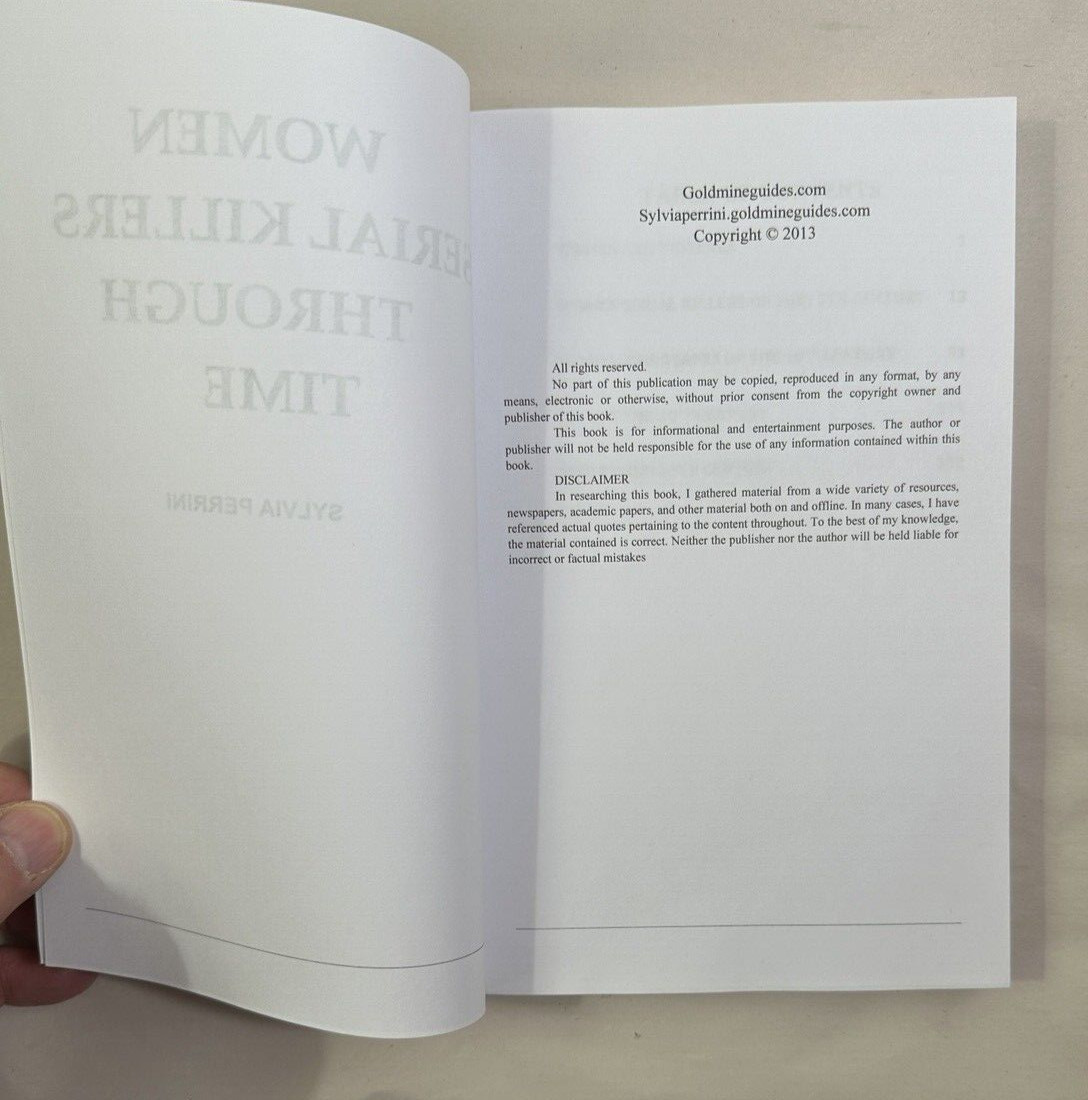 Sylvia Perrini - Women Serial Killers Through Time (Paperback) - Image 2