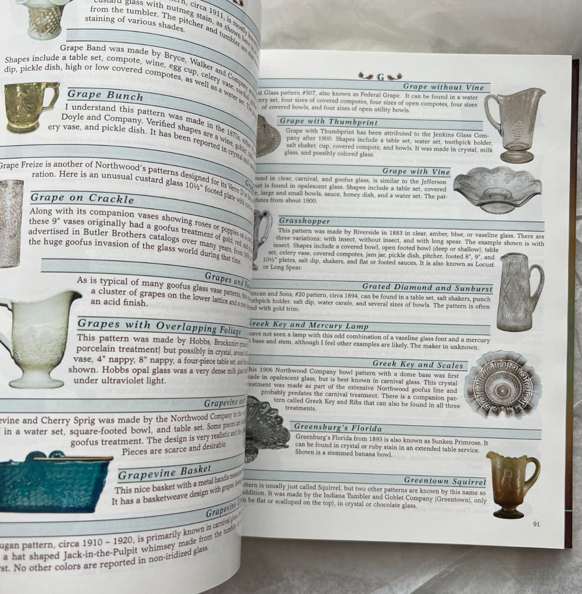 Standard Encyclopedia of Pressed Glass by Mike Carwile, Hardcover, 6th Edition - Image 7