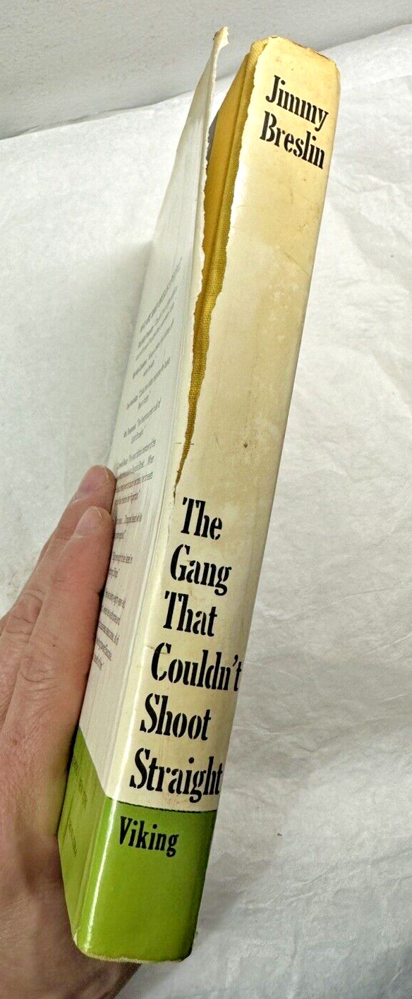 The Gang That Couldn't Shoot Straight -Jimmy Breslin (1970 HC) 3rd Printing - Image 4