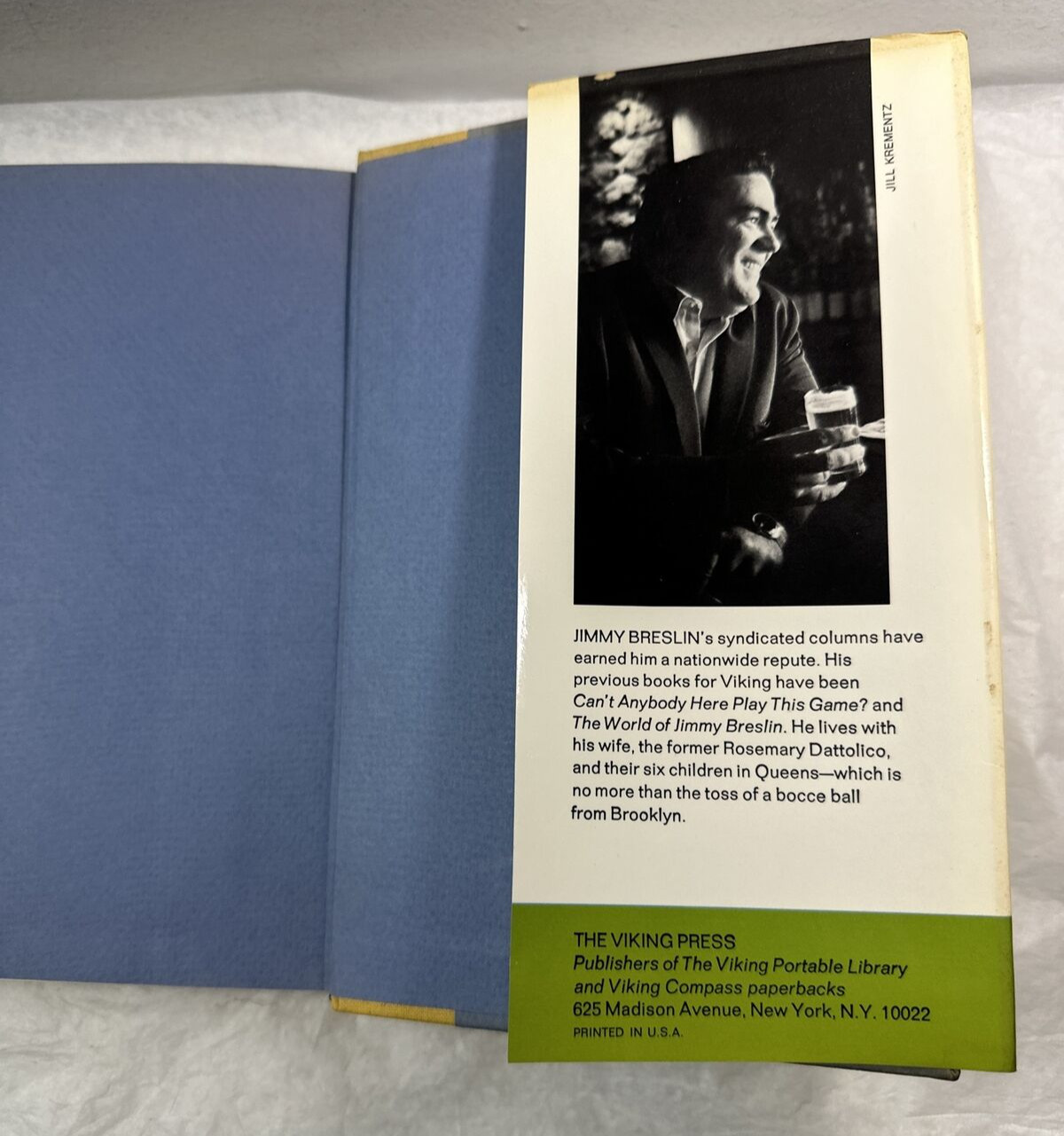 The Gang That Couldn't Shoot Straight -Jimmy Breslin (1970 HC) 3rd Printing - Image 8