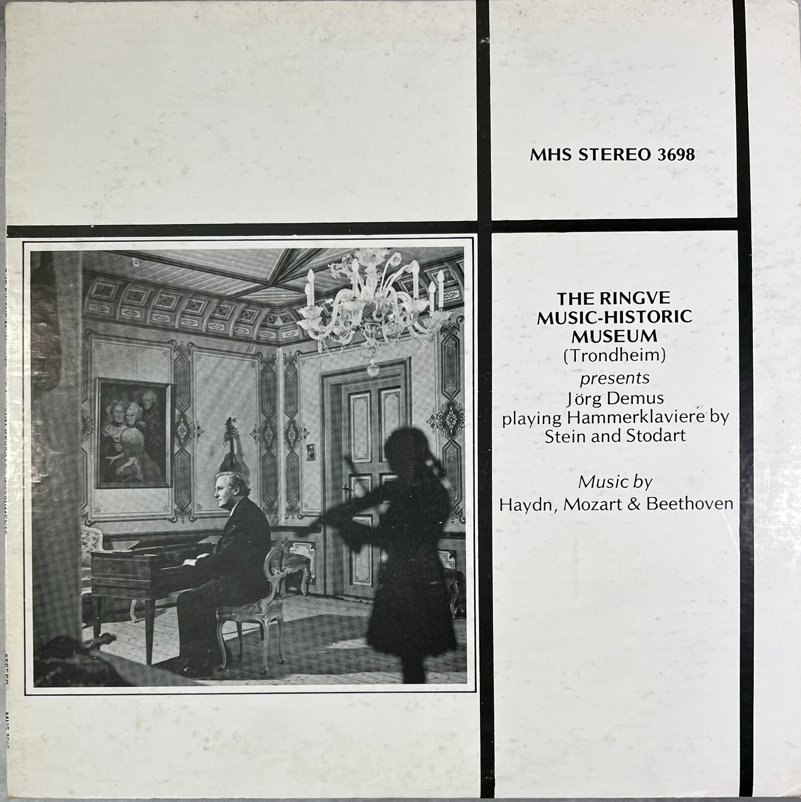 Jorg Demus - Ringve Museum - Haydn, Mozart, Beethoven - MHS 3698 - Image 1