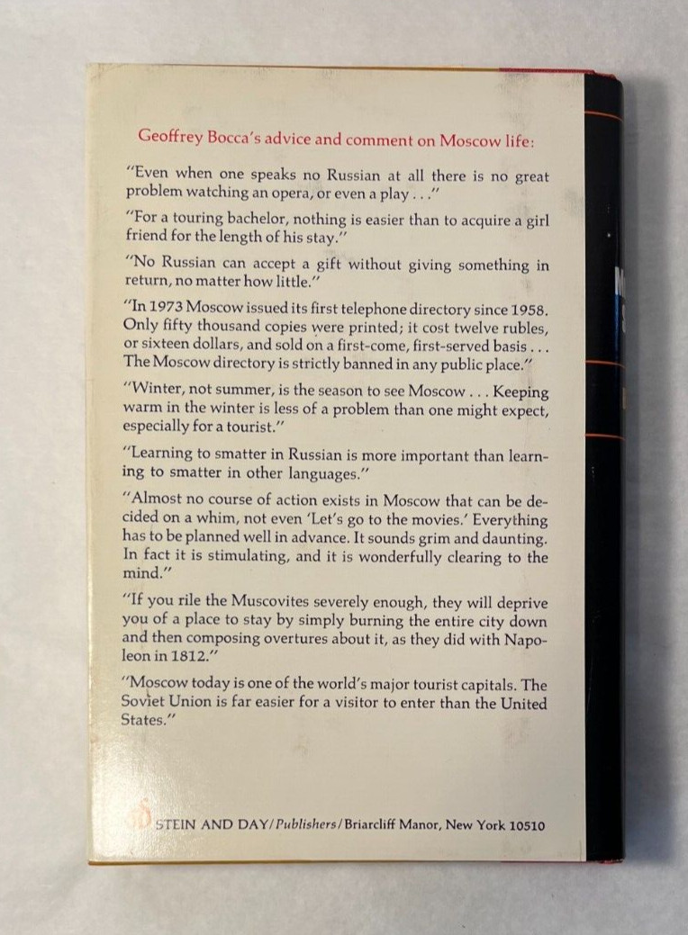 THE MOSCOW SCENE By Geoffrey Bocca - Hardcover - Image 7