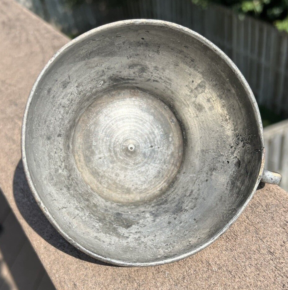 Vintage Brass Cup with Handle - 4 inches Across - Image 3