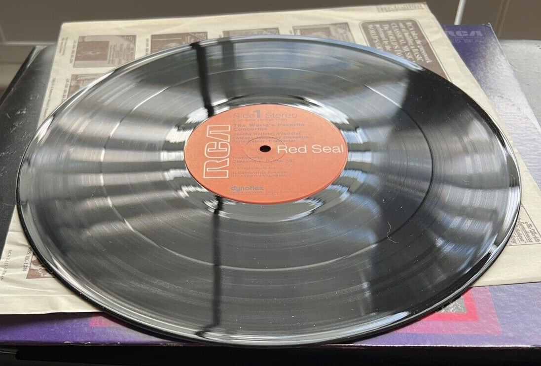 Jascha Heifetz: Tchaikovsky & Mendelssohn Concerti - RCA LSC-3304