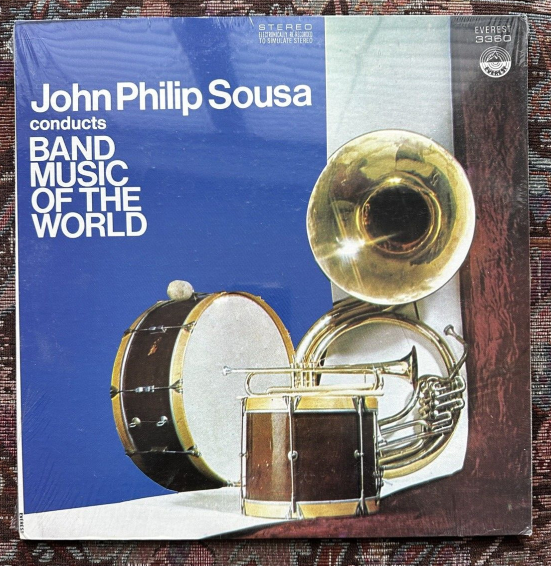 SEALED: John Phillip Sousa Conducts Band Music of the World - Everest 3360