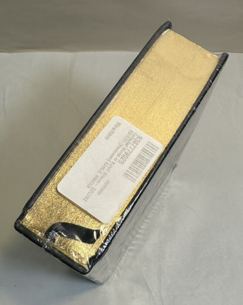 Kahlil Gibran: Collected Works of Kahlil Gibran Fingerprint Gold Hardcover NEW - Image 2