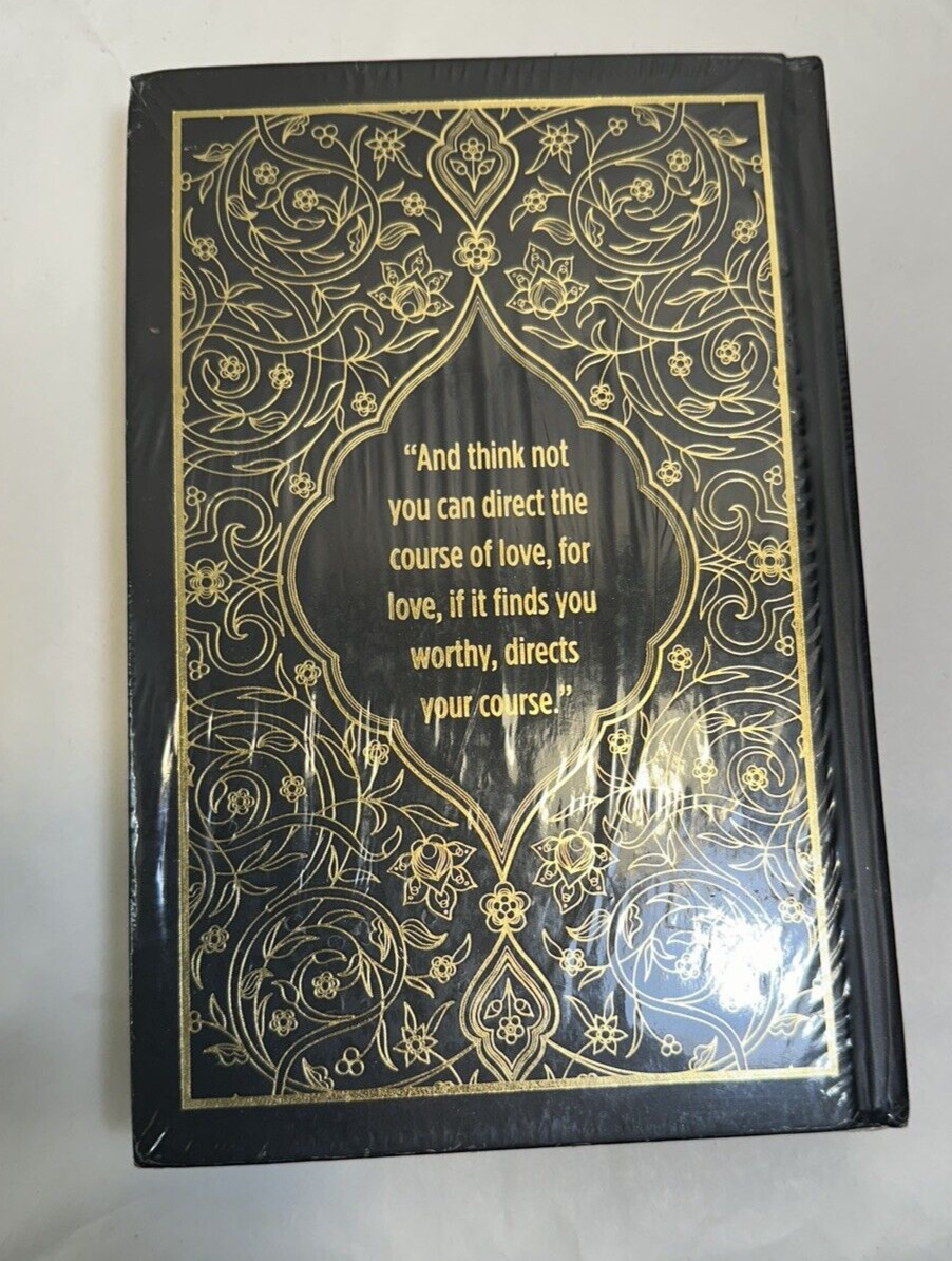 Kahlil Gibran: Collected Works of Kahlil Gibran Fingerprint Gold Hardcover NEW - Image 5