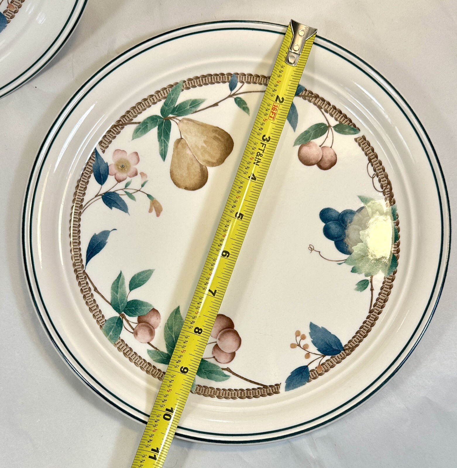 Set of 3 Noritake Keltcraft Nature's Bounty Ireland 10 1/2" Dinner Plates - EUC - Image 2