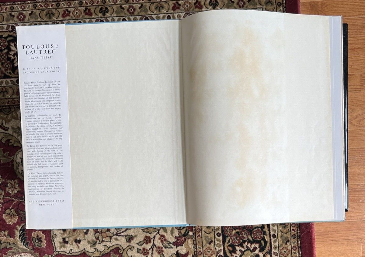 Hans Tietze / Toulouse Lautrec - First Edition, 1953 - Image 1