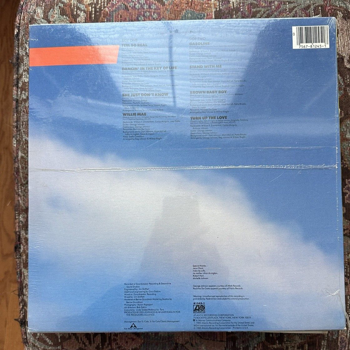 SEALED: Steve Arrington - Dancin' In The Key Of Life - Atlantic – 781 245-1 - Image 1