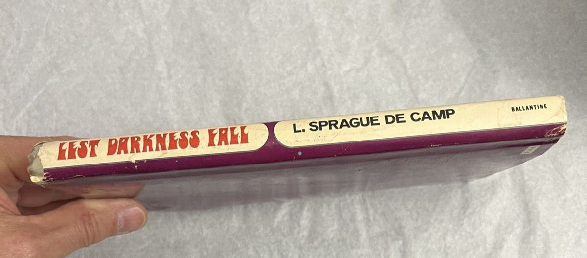 Lest Darkness Fall by L. Sprague de Camp - 1949 Hardcover, DJ - Image 7