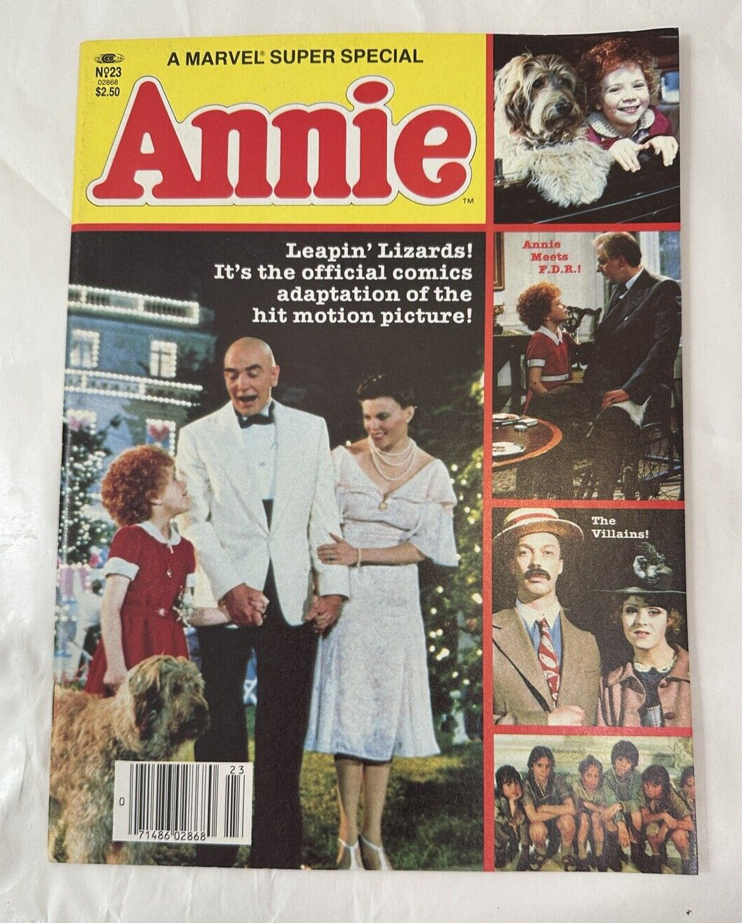 Vintage Marvel Super Special Comic "Annie" Vol. 1 No. 23, 1982 - Stan Lee - Image 1