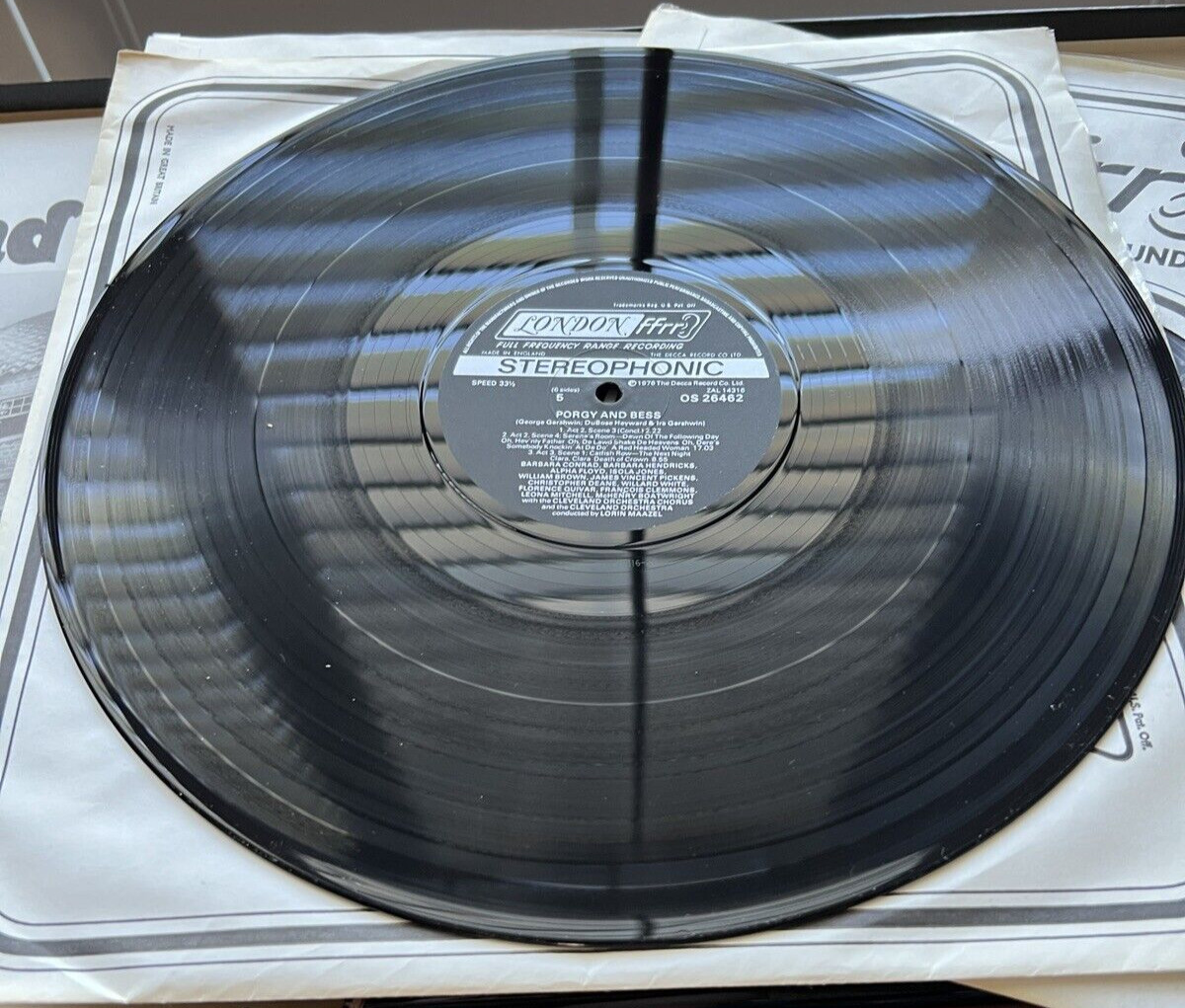 George Gershwin - Porgy And Bess - Cleveland Orchestra, Lorin Maazel – OSA 13116 - Image 4