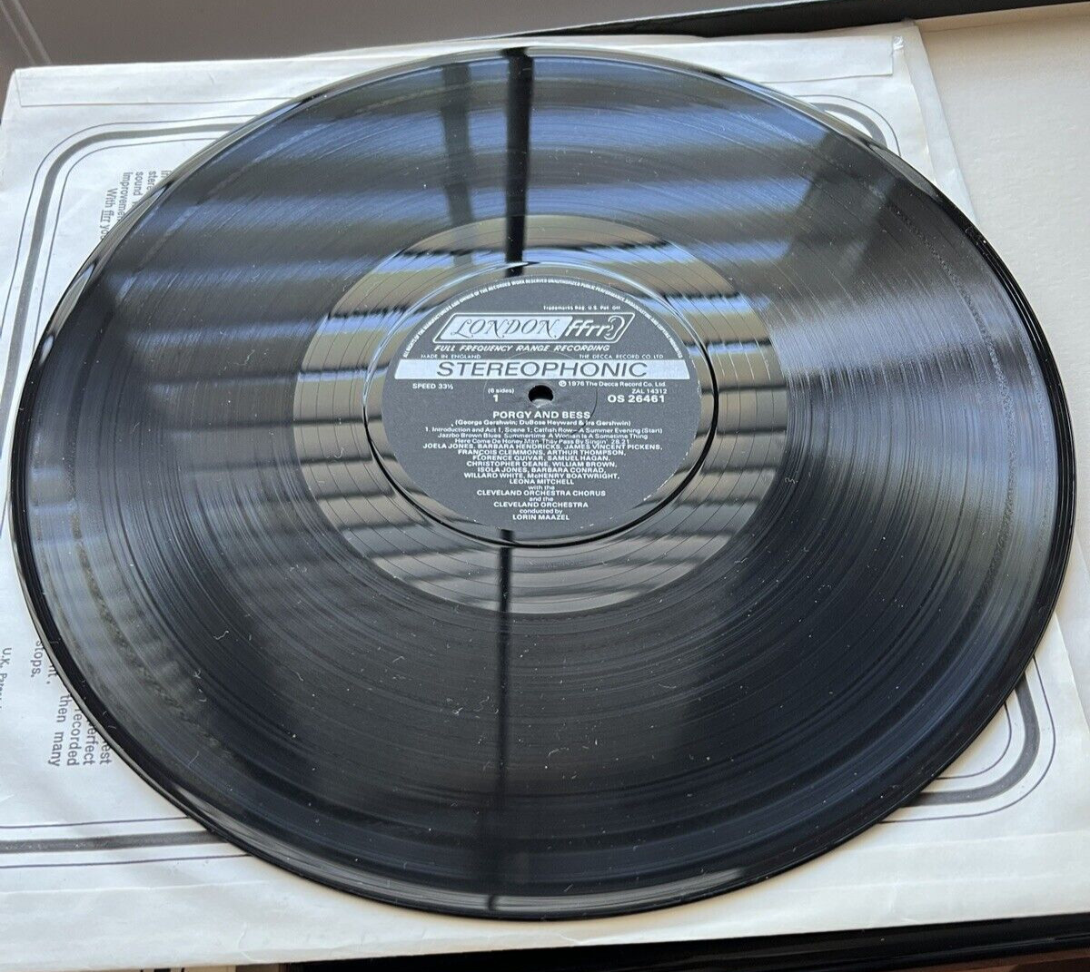 George Gershwin - Porgy And Bess - Cleveland Orchestra, Lorin Maazel – OSA 13116 - Image 8