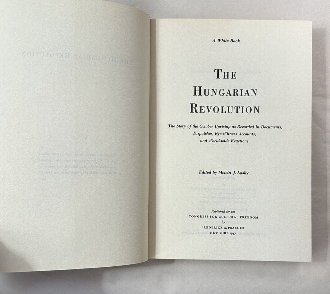 The Hungarian Revolution - Melvin Lasky - HC DJ - Image 2