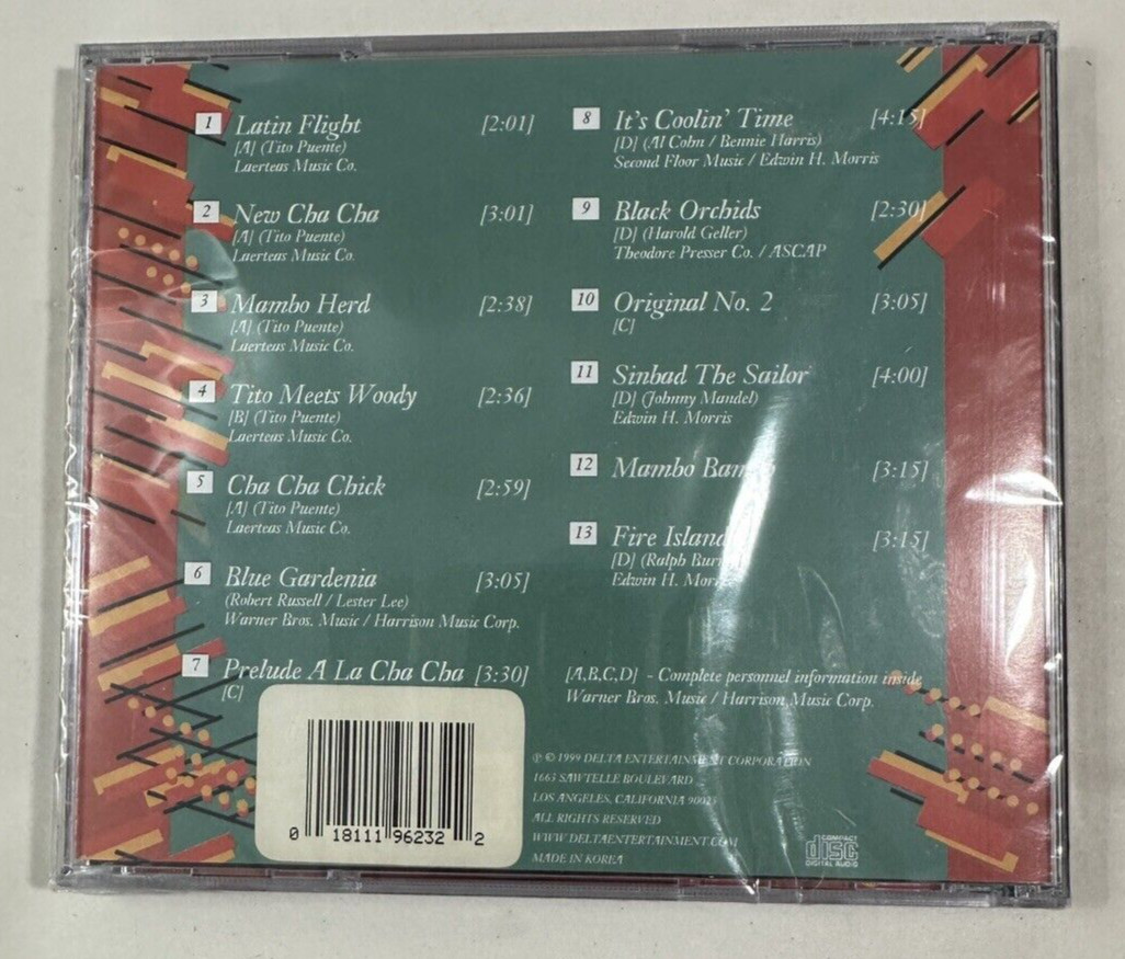 SEALED: Tito Puente And Woody Herman – Latin Flight - Laserlight 21 395 - Image 1