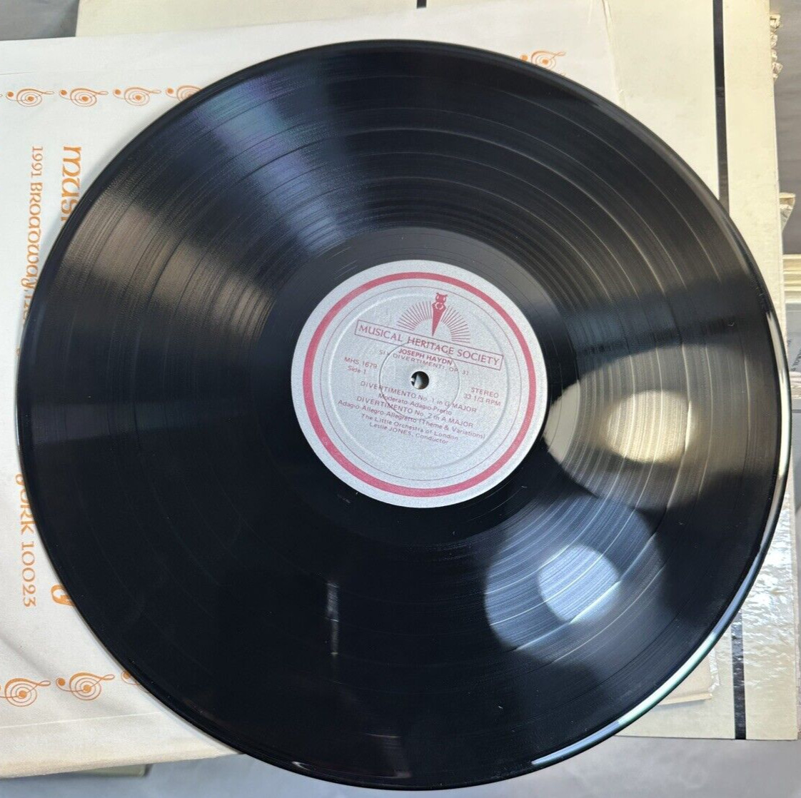 Haydn - Six Divertimenti Op. 31 - Leslie Jones, Little Orch London - MHS 1679/80