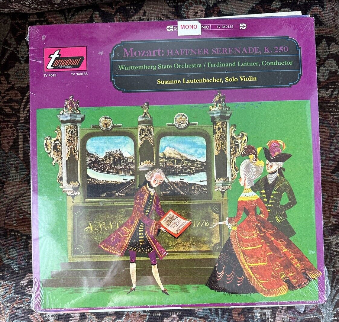 SEALED: Lautenbacher / Leitner MOZART Haffner Serenade - Turnabout TV 34013S